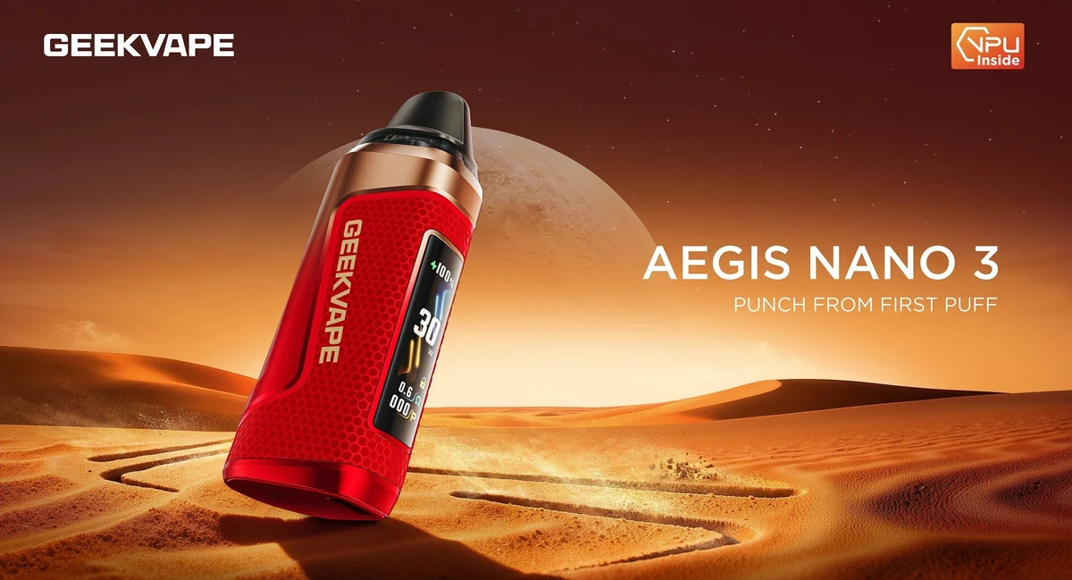 GeekVape Aegis Nano 3 Review: Strong Flavour, Long Battery, Rugged Design